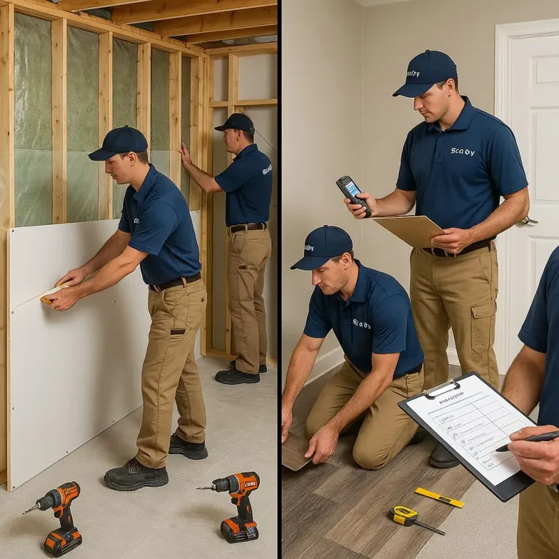 Repairs and Reconstruction process in Marsing, ID